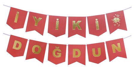 FLAMA İYİKİ DOĞDUN SET KIRMIZI PK:1-KL:300