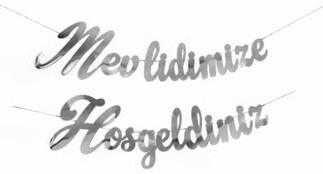 ACARSÜS, ACAR SÜS, Acar Süs - FLAMA MEVLİDİMİZE HOŞGELDİNİZ SET GÜMÜŞ PK:1