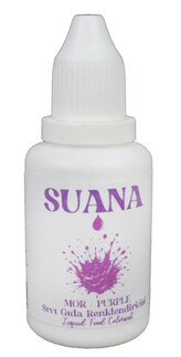 ACARSÜS, ACAR SÜS, Acar Süs - GIDA BOYASI SIVI RENKLENDİRİCİ MOR 20 ML PK:15 