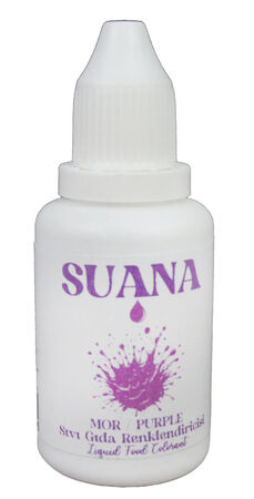 GIDA BOYASI SIVI RENKLENDİRİCİ MOR 20 ML PK:15 