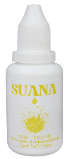 ACARSÜS, ACAR SÜS, Acar Süs - GIDA BOYASI SIVI RENKLENDİRİCİ SARI 20 ML PK:15 