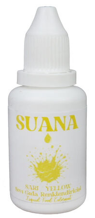 GIDA BOYASI SIVI RENKLENDİRİCİ SARI 20 ML PK:15 