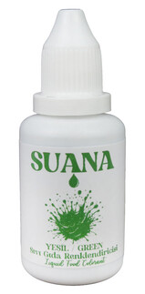 ACARSÜS, ACAR SÜS, Acar Süs - GIDA BOYASI SIVI RENKLENDİRİCİ YEŞİL 20 ML PK:15 