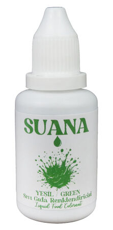 GIDA BOYASI SIVI RENKLENDİRİCİ YEŞİL 20 ML PK:15 