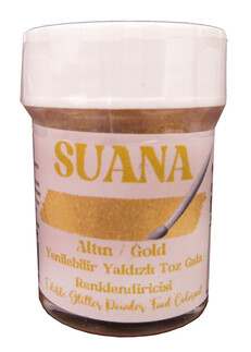 ACARSÜS, ACAR SÜS, Acar Süs - GIDA BOYASI YENİLEBİLİR SİMLİ YALDIZLI ALTIN 5 GR