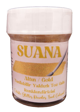 GIDA BOYASI YENİLEBİLİR SİMLİ YALDIZLI ALTIN 5 GR