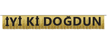 FLAMA İYİKİ DOĞDUN GOLD PK:1 SET- KL:24