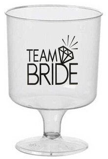 ACARSÜS, ACAR SÜS, Acar Süs - KADEH AKRİLİK 180 CC ŞEFFAF BRIDE TO BE PK:6