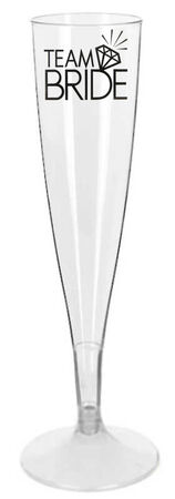 KADEH AKRİLİK UZUN 120 CC ŞEFFAF BRIDE TO BE PK:6