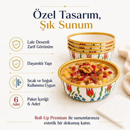 KASE FOLYODAN LALE DESENLİ PK:6 KL:12