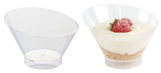 ACARSÜS, ACAR SÜS, Acar Süs - KASE MİKA ASİMETRİK 250CC ŞEFFAF PK:10 KL:30