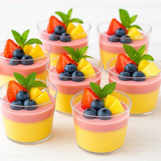 KASE MİKA YUVARLAK MAGNOLİA 250CC KAPAKLI ŞEFFAF - Thumbnail