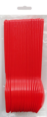 KAŞIK LÜKS KIRMIZI PK:25 KL:80