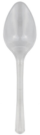 KAŞIK LÜKS TATLI KAŞIĞI ŞEFFAF PK:25 KL:160