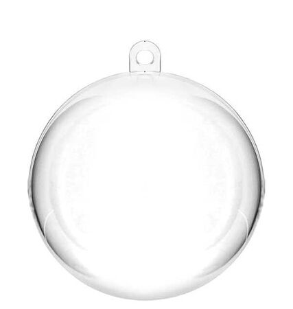 KUTU YARIM KÜRE ÇOK AMAÇLI PLASTİK ŞEFFAF 6 CM P35