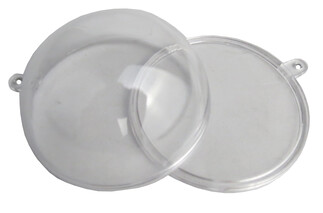 KUTU YARIM KÜRE ÇOK AMAÇLI PLASTİK ŞEFFAF 6 CM P35 - Thumbnail