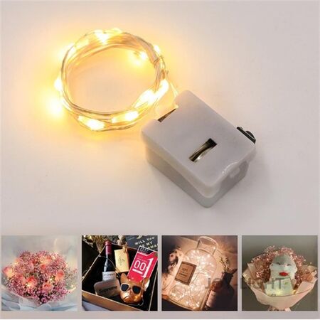 LED IŞIK PİLLİ 1 MT 3 FONKSİYON GÜNIŞIĞI PK:5