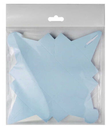 LOKUMLUK KARTON KUTU MAKARON MAVİ PK:50 KL:300