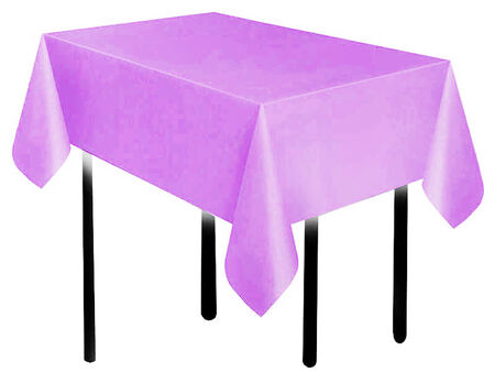 MASA ÖRTÜSÜ DÜZ YERLİ 137X183 CM LİLA PK:1-KL:200