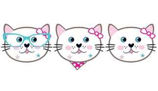 MASKE MISS CAT PK:6 KL:144