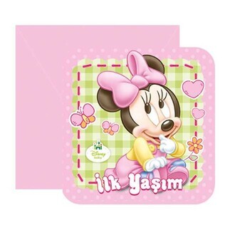 ACARSÜS, ACAR SÜS, Acar Süs - MINNIE DAVETİYE PK:6 KL:12