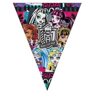 ACARSÜS, ACAR SÜS, Acar Süs - MONSTER HIGH FLAMA ÜÇGEN BAYRAK SET PK:1 KL:12