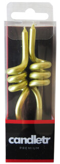 ELITETIME, ACARSÜS, ACAR SÜS, Acar Süs - MUM METALİK SPIRAL 9 CM ALTIN PK:2 KL:100