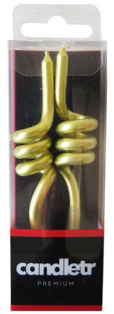 MUM METALİK SPIRAL 9 CM ALTIN PK:2 KL:100