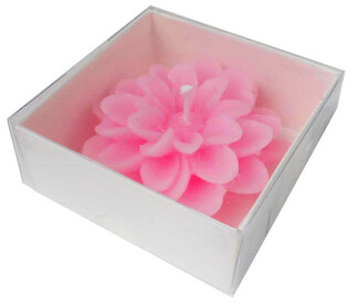 ACARSÜS, ACAR SÜS, Acar Süs - MUM NİLÜFER ASETAT KUTULU KOYU PEMBE PK:1 KL:392