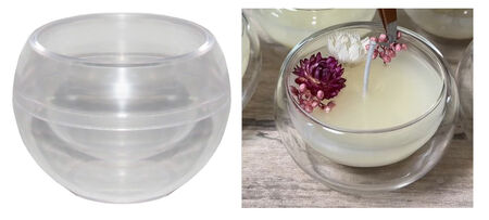 MUMLUK ŞEKERLİK MİKA YUVARLAK ŞEFFAF PK:12 KL:336