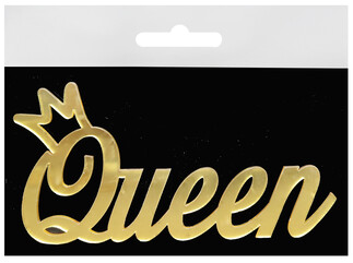 ACARSÜS, ACAR SÜS, Acar Süs - PASTA ÖNÜ SÜSÜ PLEKSİ QUEEN ALTIN PK:10 