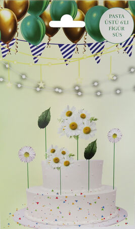 PASTA SÜSÜ PAPATYA PK:6 KL:100 PASTA SÜSÜ PAPATYA PK:6 KL:100