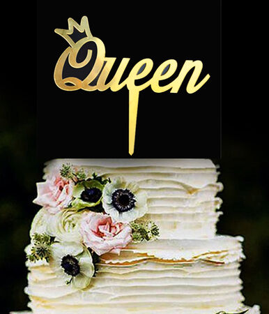 PASTA SÜSÜ PLEKSİ QUEEN ALTIN PK:10 KL:100