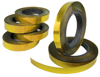 ACARSÜS, ACAR SÜS, Acar Süs - RAFYA METALİZE ALTIN 25 MT 8 MM PK:20 RULO KL:500