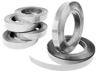 ACARSÜS, ACAR SÜS, Acar Süs - RAFYA METALİZE GÜMÜŞ 25 MT 8 MM PK:20 RULO KL:500