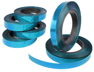ACARSÜS, ACAR SÜS, Acar Süs - RAFYA METALİZE MAVİ 25 MT 8 MM PK:20 RULO KL:500