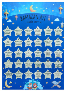 RAMAZAN AYI ETKİNLİK TAKVİMİ PK:20 KL:500 - Thumbnail