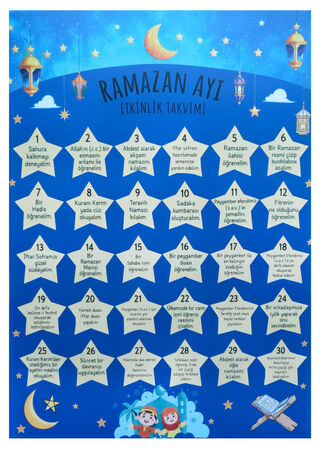 RAMAZAN AYI ETKİNLİK TAKVİMİ PK:20 KL:500