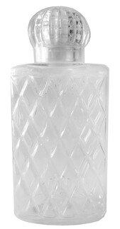 ACARSÜS, ACAR SÜS, Acar Süs - ŞİŞE PLASTİK MİKA KARE BAKLAVA DESENLİ 50CC PK:25