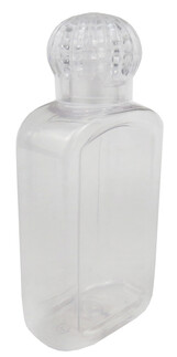 ŞİŞE PLASTİK MİKA KARE DÜZ 50CC PK:25 KL:1350 - Thumbnail