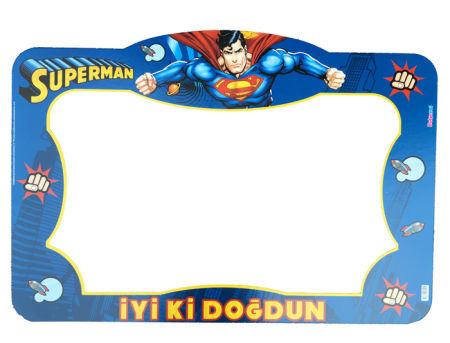 SUPERMAN ANI ÇERÇEVESİ ÇİFT TARAFLI PK:1 KL:25