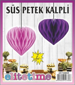 ELITETIME, ACARSÜS, ACAR SÜS, Acar Süs - SÜS PONPON KALPLİ MOR PK:2 KL:720