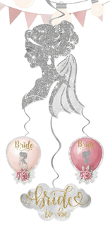 ACARSÜS, ACAR SÜS, Acar Süs - SÜS SARKIT BRIDE TO BE 4 LÜ SET GÜMÜŞ PK:4 KL:300