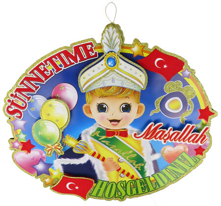 SÜNNET SÜSÜ ASALI 3 BOYUTLU PK:1 KL:200