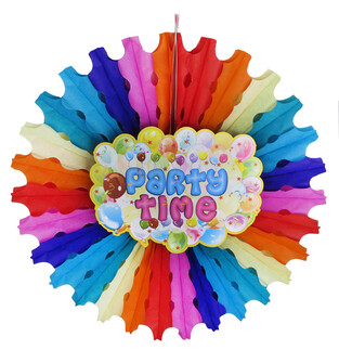 ELITETIME, ACARSÜS, ACAR SÜS, Acar Süs - SÜS YELPAZE PARTI TIME RENGARENK PK:1 SET-KL:300
