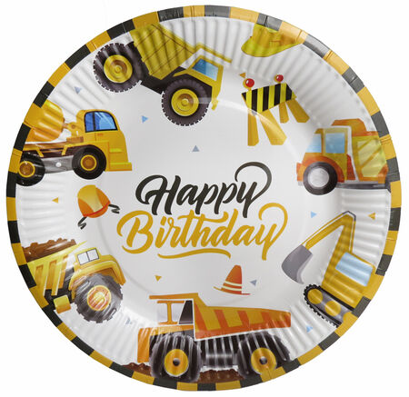 TABAK İNŞAAT HAPPY BIRHDAY 23 CM PK:8 KL:300