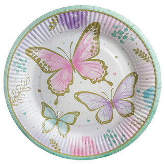 TABAK KELEBEKLER KARTON 300 GR 23CM PK:8 - Thumbnail