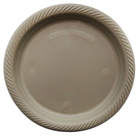 TABAK POLİPROPİLEN 22 CM MAT ALTIN PK:25 KL:40