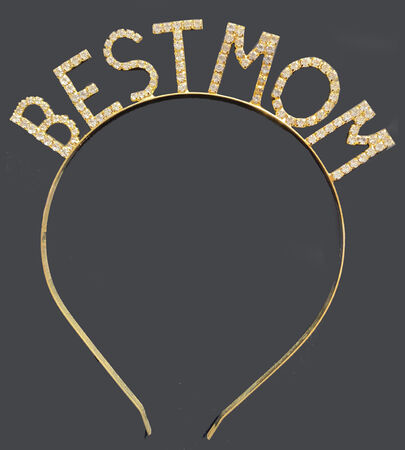 TAÇ METAL TAŞLI BEST MOM ALTIN PK:1 KL:250