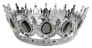 ELITETIME, ACARSÜS, ACAR SÜS, Acar Süs - TAÇ PLASTİK GÜMÜŞ PASTA SÜSÜ TAŞLI GÜMÜŞ PK:1